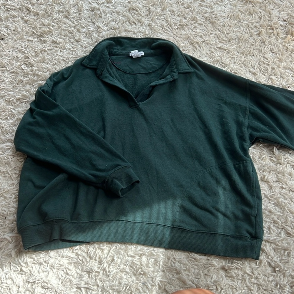 Emerald Green Light Weight Sweatshirt